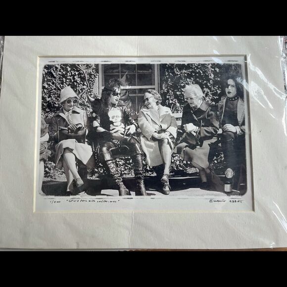 KISS ON Park Bench, Waring Abbott original print - Picture 5 of 7